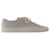 Autre Marque Contrast Achilles Sneakers - COMMON PROJECTS - Leather - Beige  ref.1299492