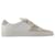 Autre Marque Baskets Bball Duo - Common Projects - Cuir - Blanc  ref.1299519
