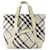 Medium Shopper Bag - Burberry - Synthetic - Neutral  ref.1299530