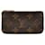 Louis Vuitton Monogramm-Schlüsseletui M62650 Leinwand  ref.1299606
