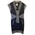 Robe droite noire classique Chanel 10P taille FR 40 Soie Coton Rayon  ref.1299710