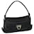 Salvatore Ferragamo Gancini Shoulder Bag Leather Black Auth yk11089  ref.1299771