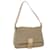 FENDI Zucchino Canvas Mamma Baguette Shoulder Bag Beige Auth 68063  ref.1299813