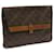 LOUIS VUITTON Monogram Pochette Priant Clutch Bag M51805 LV Auth 68152 Cloth  ref.1299819
