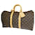 Louis Vuitton Keepall 45 Marrom Lona  ref.1300216