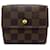 Louis Vuitton Porte-monnaie Brown Cloth  ref.1300266