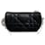 Cannage DIOR  Handbags T.  leather Black  ref.1300446