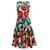 Autre Marque La linedJ Red Multi Floral Sleeveless Big Dress Cotton  ref.1300517