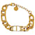 Goldenes Dior-Logo-Charm-Armband Gelbes Gold  ref.1300542