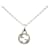 Silberne Gucci-Halskette mit ineinandergreifendem G Geld  ref.1300546