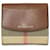 Brown Burberry House Check Canvas Wallet Leather  ref.1300633