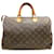 Brown Louis Vuitton Monogram Speedy 35 Boston Bag Leather  ref.1300638
