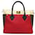 Twist Monograma Louis Vuitton vermelho no meu lado MM Bolsa Couro  ref.1300669