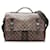Brown Louis Vuitton Damier Ebene Broadway Satchel Leather  ref.1300685