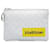 Pochette GM Pochette con logo monogramma Louis Vuitton bianco Tela  ref.1300698
