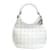 White Dior Lady Dior Cannage Hobo Leather  ref.1300699