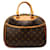 Bolso Trouville con monograma Louis Vuitton marrón Castaño Cuero  ref.1300718