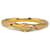 Goldenes Hermès-Tête-de-Cheval-Pferde-Kostüm-Armband Gelbes Gold  ref.1300732
