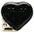 Monedero negro con corazón Vernis y monograma de Louis Vuitton  ref.1300769
