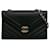 Black Chanel Chevron Envelope Flap Crossbody Bag Leather  ref.1300778