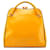 Vitello PRADA Handtaschen Leder Gelb Cleo  ref.1300853