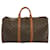 Louis Vuitton Keepall 55 Brown Cloth  ref.1300870