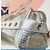 Gucci Ronny Metallic Emboss 2012 Runway Argento - vista 6