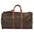 Louis Vuitton Keepall 50 Brown Cloth  ref.1300921