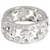 TIFFANY & CO. Videira 8.8 Banda de diamante de largura mm em platina 1.25 ctw Prata Metálico Metal  ref.1300958
