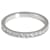 TIFFANY & CO. Aliança de casamento de diamante Novo Half-Eternity em platina 0.18 ctw Prata Metálico Metal  ref.1300959