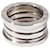 Bulgari Bvlgari B. Zero1 Four-Band  Ring in 18K white gold Silvery Metallic Metal  ref.1300989