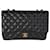 Timeless Chanel Black Quilted Caviar Jumbo Classic Single Flap Bag Schwarz Leder  ref.1300994