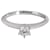 TIFFANY & CO. Anel de noivado solitário de diamante em platina G VS1 0.28 ct Prata Metálico Metal  ref.1300996