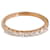 TIFFANY & CO. Tiffany Forever Diamond Wedding Band in 18k Rose Gold 0.27 ctw Metallic Metal Pink gold  ref.1301002