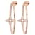 Louis Vuitton Idylle Blossom Hoop Earrings in 18k Rose Gold 0.61 ctw Metallic Metal Pink gold  ref.1301003