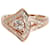 Bulgari Anillo de diamantes Bvlgari Diva's Dream en 18k oro rosa 0.67 por cierto Metálico Metal  ref.1301007