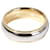 TIFFANY & CO. Lúcida Vintage 6 aliança de casamento em mm 18K Yellow Gold/Platina Prata Metálico Metal  ref.1301016