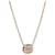 Louis Vuitton Blossom BB Diamond Pendant em 18k Rose Gold 0.2 ctw Metálico Metal Ouro rosa  ref.1301021