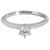 TIFFANY & CO. Anel de noivado solitário de diamante em platina G VS1 0.25 ct Prata Metálico Metal  ref.1301042