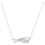TIFFANY & CO. Diamond Bow pendant in 18K white gold 0.37 ctw Silvery Metallic Metal  ref.1301048