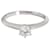Tiffany & Co TIFFANY Y COMPAÑIA. Anillo de compromiso con diamante solitario en platino H VS1 0.33 por cierto Plata Metálico Metal  ref.1301053