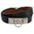 Hermès Rivale Double Tour Bracelet in Noir Metallic  ref.1301058