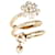 Gucci Flora Mother of Pearl Ring in 18k yellow gold 05 ctw Golden Metallic Metal  ref.1301060