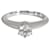 TIFFANY & CO. Anel de noivado de diamante em 950 Platina H VS1 0.53 ctw Prata Metálico Metal  ref.1301063