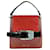 Proenza Schouler Russet calf leather & Suede Buckle Trapeze Bag Red  ref.1301068