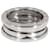Bulgari Bvlgari B.Zero1 Three-Band Ring in 18K white gold Silvery Metallic Metal  ref.1301081