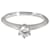 TIFFANY & CO. Anel de noivado solitário de diamante em platina H VS1 0.32 ctw Prata Metálico Metal  ref.1301083
