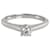 cartier 1895 Diamond Engagement Ring in Platinum  H VVS1 0.3 ct Silvery Metallic Metal  ref.1301087