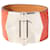 Hermès Bernice Cuir Wrap Bracelet Metallic  ref.1301090
