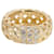 TIFFANY & CO. Vannerie Basket Weave Diamantring in 18K Gelbgold 3/4 ctw Silber Metallisch Metall  ref.1301107